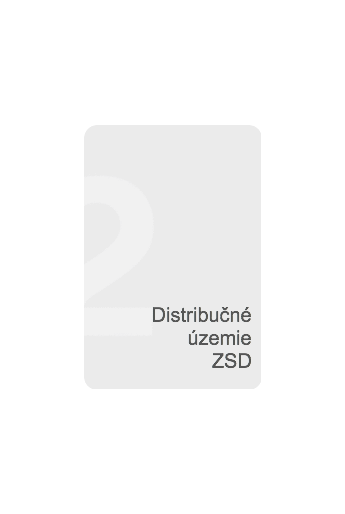 Distribučné územie ZSE